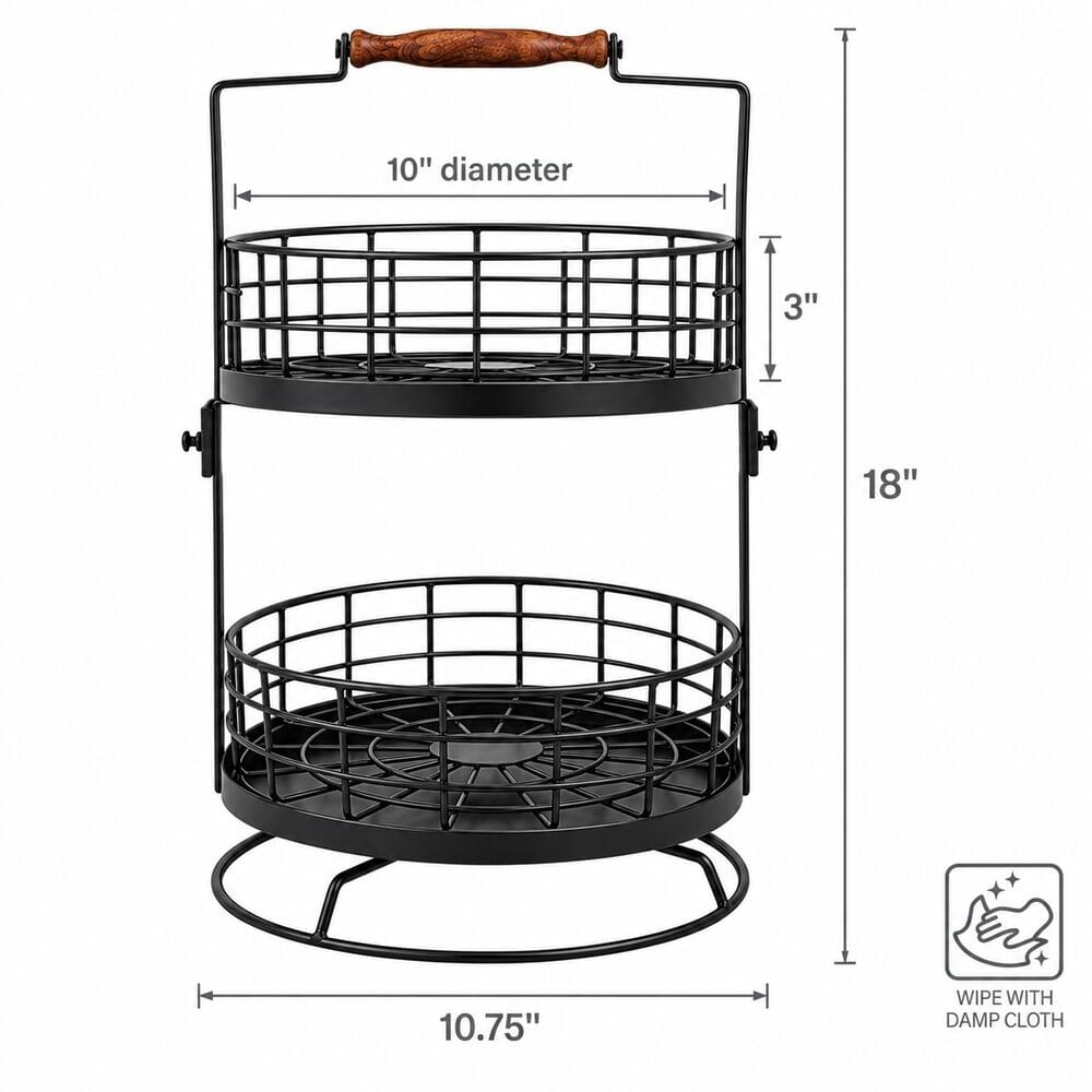 Verso 2 Tier Storage Basket