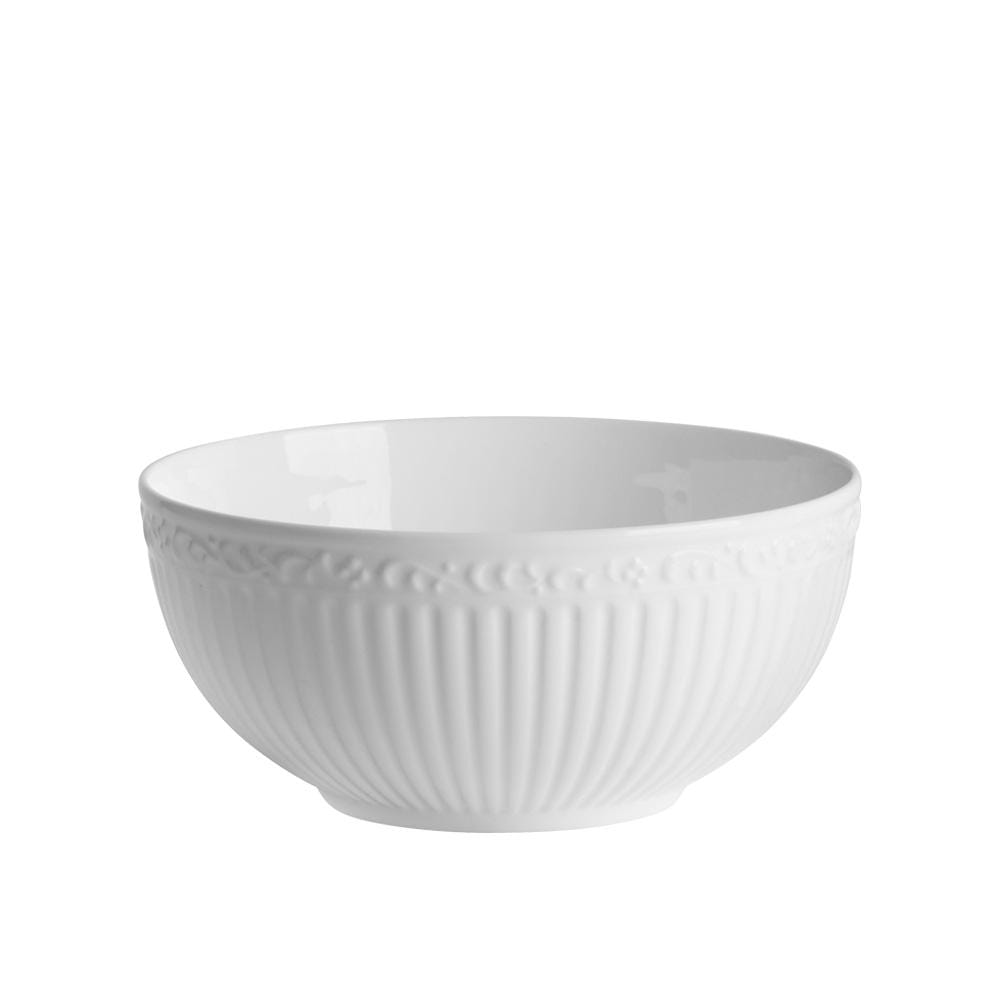 Countryside White Bone China Soup Cereal Bowl