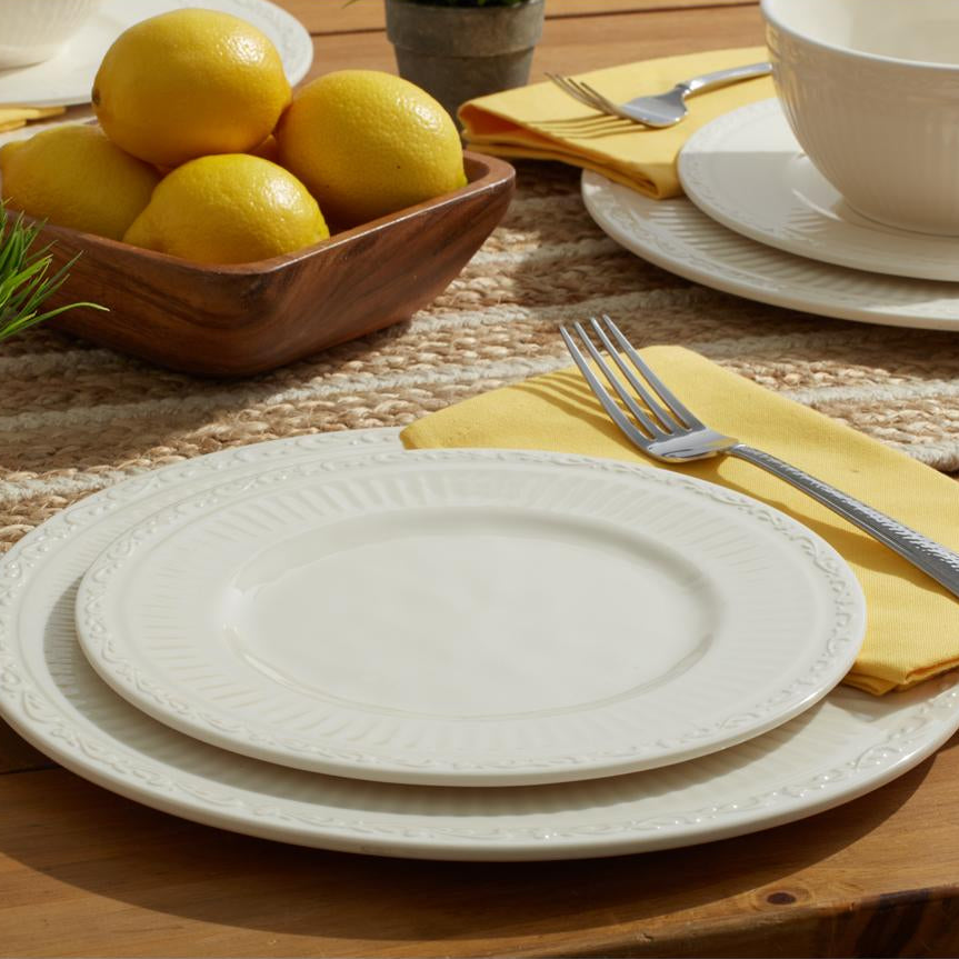 Italian Countryside® Set of 4 Outdoor Melamine Salad Plates