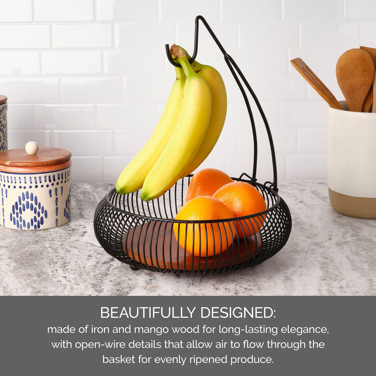 Westfield Fruit Storage Basket with Banana Hook