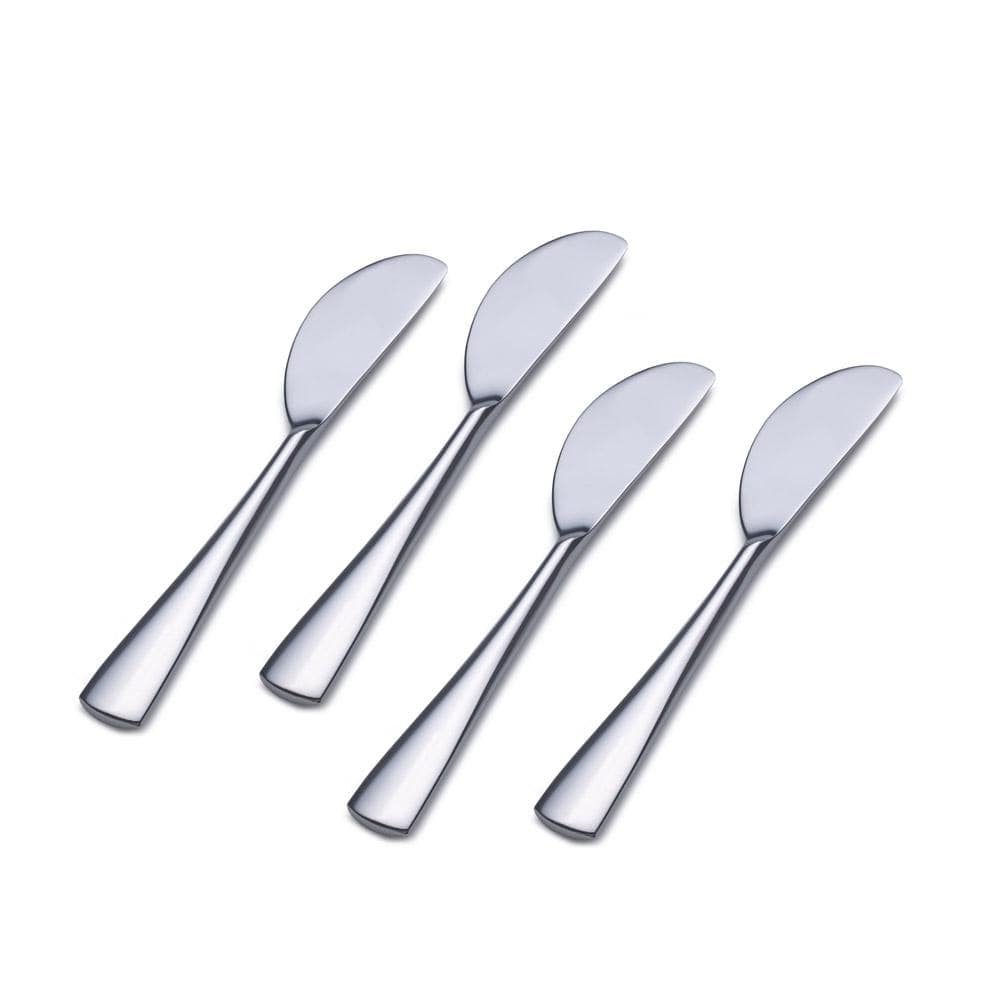 Serena four piece stainless steel spreader set
